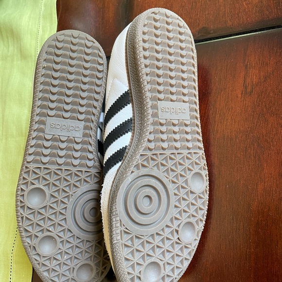 Adidas Sambas Black and White Sneakers - Picture 8 of 9
